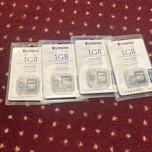 Kingston 1GB microSD Cards Pack